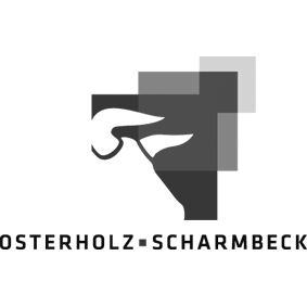 Logo grau / Stadt Osterholz-Scharmbeck